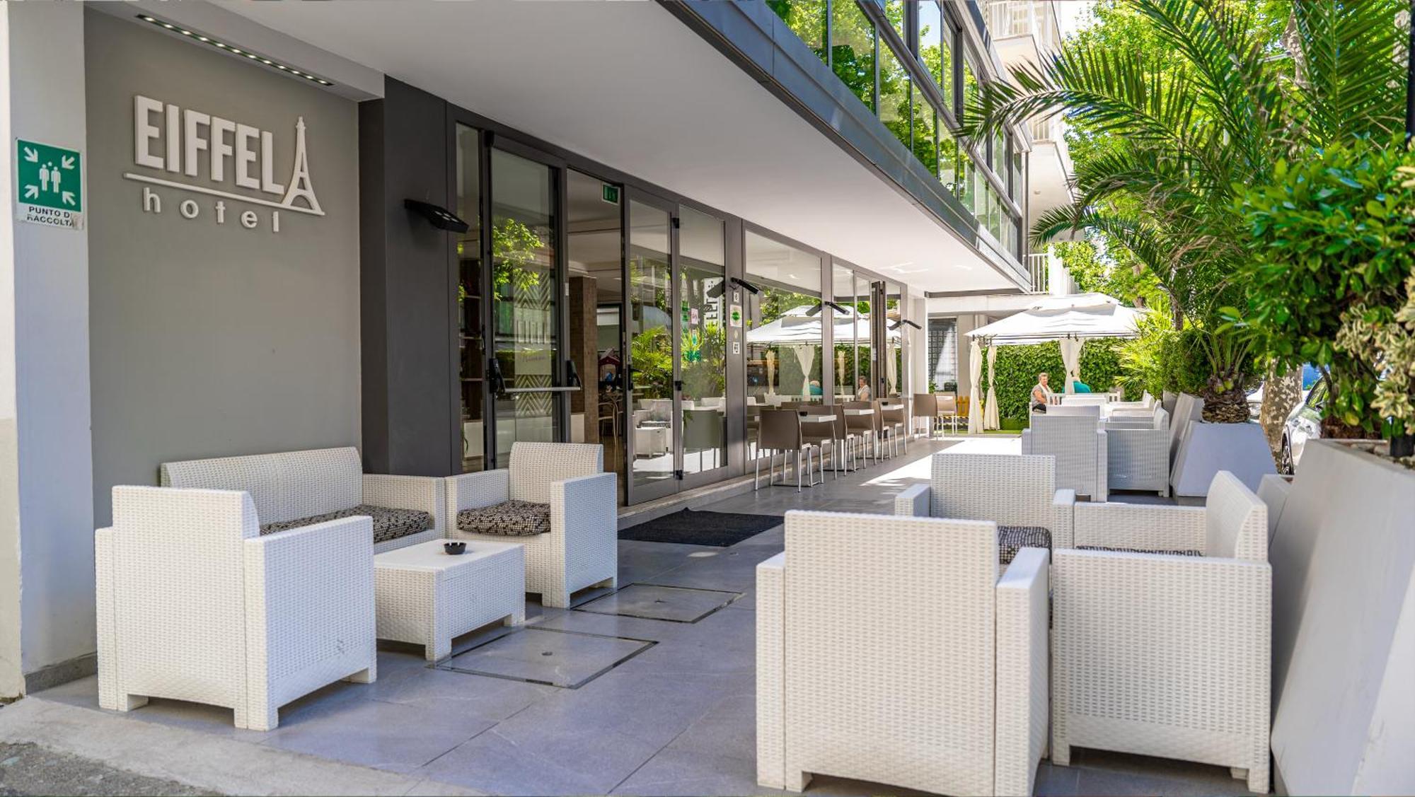 Hotel Eiffel Rimini Esterno foto